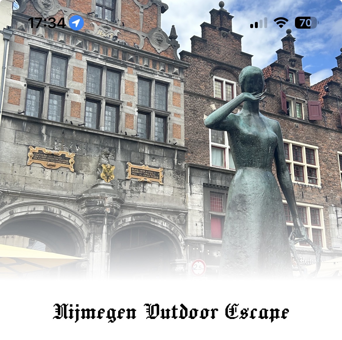 Startscherm Nijmegen escape
