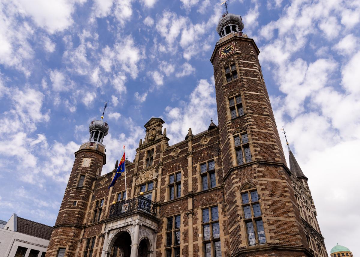 Het historische stadhuis van Venlo